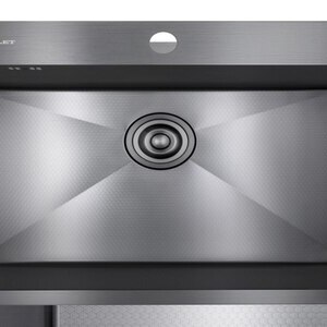 68*48 HONEY Металлическая мойка AMALET ГРАФИТ