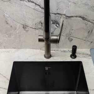 Установим мойку подстольного монтажа